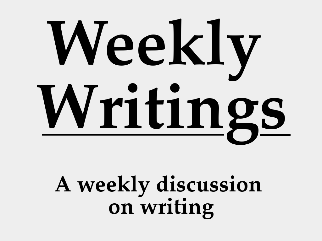Weekly Writings